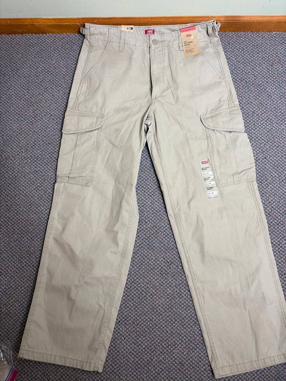 Levi's XX Cargo Baggy Khaki 32x32